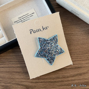 Super Large Star Hair Clips for Girls Baby Cute Fragile Hair Edge Clips BB Clip Childrens Accessories Sweet Style Magic Baby