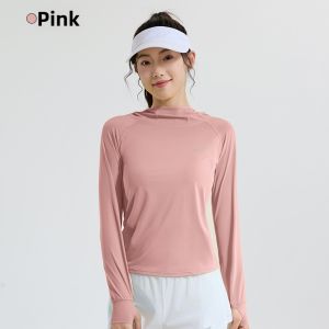 YUEBU | Womens Lightweight Sun Protection Sport Shirt Quick-Drying High Elastic Cool Feel