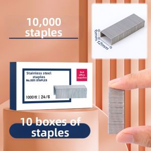 deli | Office Standard Staple 25 Pages Support Stainless Steel
