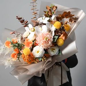 Daftar Kertas Wrapping Bunga Korea Cellophane 6167