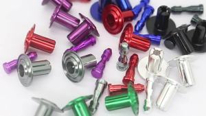 6PCs PrecisionLock Push Pin Rivet CNC Aluminum M5x15MM For Motorcycle