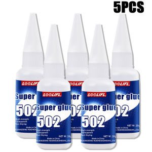 LOOLIFL | 502 Super Glue Instant Glue Low Odor Fast Curing Universal Adhesive for Metal Plastic Wood Ceramic Leather DIY Repair Wholesale