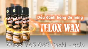 Chai Xịt Bóng Gỗ Da Nhựa Nhiều Bề Mặt Khác Nội Thất Gia Đình Ô Tô Xe Máy Chai Xịt Phục Hồi Nhựa Nhám Telox Wax (550ml)
