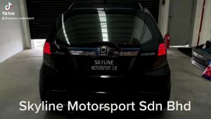 Honda Jazz Fit GE Led Tail Lamp Led Bar Smoke 100% Taiwan 2008 2009 2010 2011 2012 2013