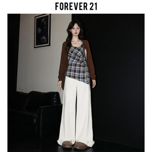 Forever 21 Vintage High Waist Wide Leg Denim Pants Womens Loose Pear Shape Draping Long Trousers Autumn Season Ladies Jeans