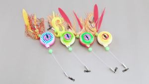 TEASER J144 150g 200g 250g 300g Glow Inchiku Jig Fishing Lure Snapper Metal Slow Jigging Head Bait Octopus Soft Skirt Lures