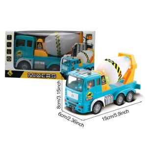 COD Mainan Electrik Truc Mixer Truck Tnaker Truck Engineering Truck Molen Truck Pasir Truck Tnaker Ada Lampu 4 D