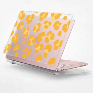 Ultra-thin Print Laptop Case for MacBook Air 13 2026 M5 Funda for MacBook Neo 13 Pro 14 16 15.3 Leopard Print Spots Print Cover