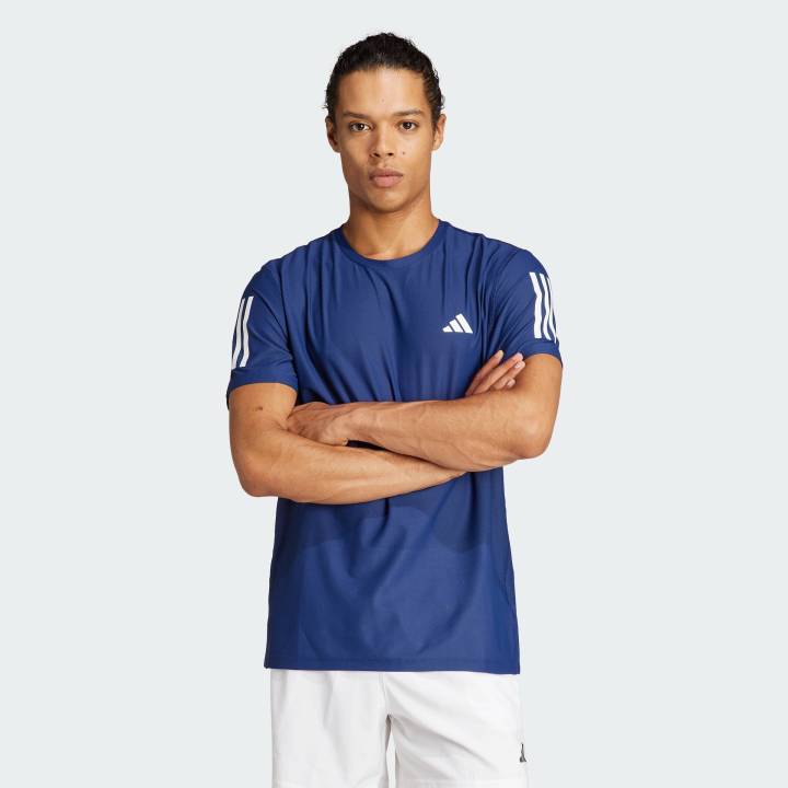 In1502 adidas Running Own the Run Tee Men Blue IN1502 | Lazada PH