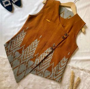 VEST TENUN ROMPI TENUN JEPARA