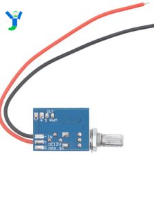 คู่มือสี่สาย Pwm ตัวควบคุมความเร็วพัดลม 12v เคสคอมพิวเตอร์ระบายความร้อนลดความเร็วลดเสียงรบกวนพร้อมสวิตช์
