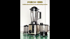 Blender Heavy Duty Original Food processor Blender with Grinder Ice Crusher Heavy Duty Portable Electric Fruit Vegetables Juicer Mug For Kitchen Restaurant