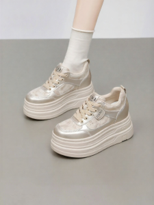 Josiny | Thick Sole Warm Fashion Fleece High Increasing Shoes