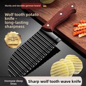 FEIZHUXIANSEN | Wavy Blade Multifunctional Kitchen Knife
