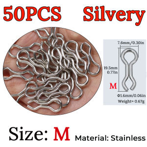 Fishing Sinker Eyelets DO-IT Mould Loop Brass Stainless Steel Splay Ring Swivel S M L for Lead Weight Jig Hard Lure Carp Fishing