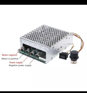 Bộ Điều Khiển Tốc Độ Động Cơ DC 10-55V 100A 5500W Điều Khiển PWM Đảo Ngược Tiến/Lùi