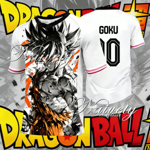 Bandai | 2026 Summer Vintage Dragon Ball Son Goku Ink Style Print Quick Dry T-Shirt Mens Breathable Oversized Casual Short Sleeve Top