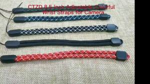5PCS Camera Wrist Strap Hanging Anti-Fall Rope for Sony Ricoh GR2 GR3 Sony ZV1 Canon G7X DJI Fuji SLR Single Lanyard Accessories