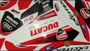 Decal Sticker MX KING 150 Full Body Fullblok Bebas Reques
