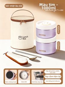 WANGLIMIAO | Hộp Cơm Cách Nhiệt Di Động Cho Nhân Viên Văn Phòng