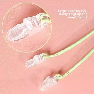 Neck Hanging Feeding Clamp Baby Towel Clamp Infant Handkerchief Saliva Towel Clamp Mouth Bib Clamp Adult Soup Spoon Tool