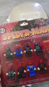 SSP 8-in-1 Block Minifigures Set Hero Toy Action Figures for Kids Imagination Play