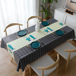 Waterproof Oil-Proof Easy Clean Tablecloth