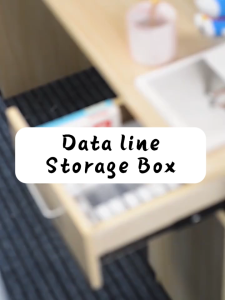 CozE ABS Material Data Cable Organizer Desktop Small Box Charger U-Disk Drawer Compartmentalizer