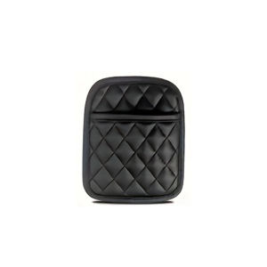 KCIMO Universal Car Adhesive Storage Pocket PU Leather Phone Holder Organizer Bag for Door Air Outlet Seat Back