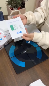 Cân Sức Khỏe Thông Minh Rapido RSB02-S màn hình LCD lớn kết nối bluetooth phân tích các chỉ số cơ thể lượng mỡ lượng chất khoa học Thiết Kế Nhỏ Gọn, Dễ Sử Dụng Và Chính Xác - Lazada