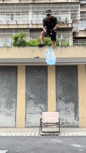 Kermit Chair  Camping Chair Outdoor Folding Chair Portable Camping Chair Heavy Duty Set Equipment Beach Chair Strong Load-bearing Extra Large