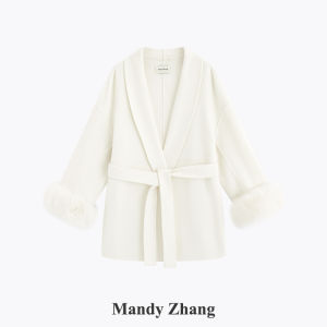 Double Sided Wool Fur Coat