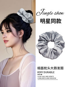 ยางรัดผมทรงกลมสไตล์เกาหลีสำหรับผู้หญิง ยางรัดผมแบบนอน สไตล์วินเทจ ระดับไฮเอนด์ อุปกรณ์ตกแต่งผม รัดผม รัดผม