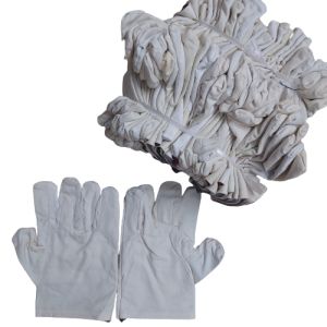 20 đôi găng tay bảo hộ lao động vải bạt trắng cotton