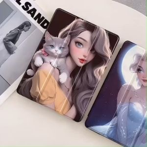 จัดส่งทันที เคสฝาพับ ใส่ปากกาได้ สำหรับ iPAD Air 6 11 2024 air1 / air2 / air3 10.5 / air4 10.9 / air5 10.9 / Gen6 9.7 / Gen7 10.2 / Gen8 2020 / Gen9 2021 / Gen10 / iPad Pro11 2020 / iPad Pro11 2021 ลายการ์ตูน 032