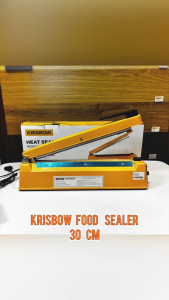 Krisbow 30 cm Food Sealer Alat Penyegel Mesin Segel Makanan Alat Segel Plastik