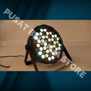 BERGARANSI SHHDS Lampu Sorot Panggung bergerak sensor suara konser disco LED RGB DMX512 160W SH54