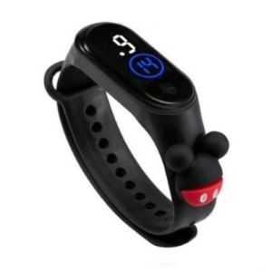 Bundara Fa-926 Jam karakter  Jam Tangan anak Digital LED Display Putih + Tahan Air