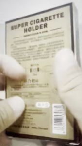 PEROKOK SEHAT ZB053 PIPA FILTER SARINGAN ASAP PERMANEN KHUSUS 8MM