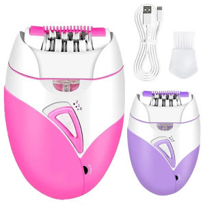 Electric Epilator Electric Shaver Razor Mini Rechargeable Removes Painless Hair Removal Facial Epilator for Facial Body