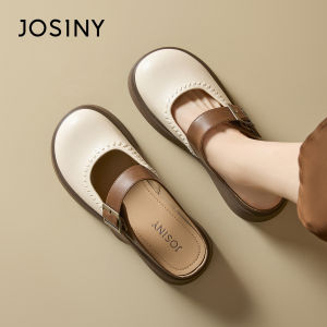 Josiny | Trendy Platform Mule Shoes