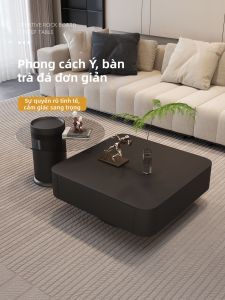 YIZUO | Luxury Style Simple Rock Plate Coffee Table