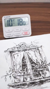 Ruột bút chì kim Pentel C505 2B ngòi 0.5mm 12 ruột/tuýp