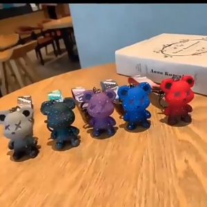 Gantungan Kunci Karakter Beruang Lucu Kaws Beruang Ganci Bagcharm Keychain Keyring Aksesoris Tas