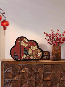 Đồ Trang Trí Nhà Cổ Điển Trung Quốc Mới Màn Hình Trang Trí Phòng Khách Tủ TV Đồ Trang Trí Bàn Nhỏ Độc Đáo Cảm Giác Cao Cấp