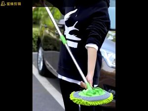 Chổi Lau Xe Ô Tô - Chổi Rửa Xe Ô Tô Kéo Dài 3 Nấc Chuyên Dụng (Có Bán Lẻ Đầu Chổi)