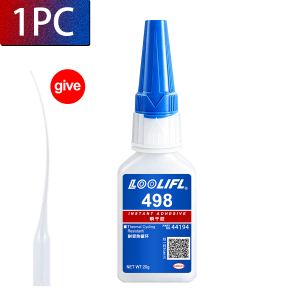 20ML Super Glue 498 Instant Adhesive Fast Curing Clear Strong Bond For Shoe Repair DIY Craft Industrial Use Home Decor Resin Art