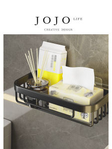 Giá Để Khăn Giấy Không Cần Đục Lỗ Giá Để Đồ Vệ Sinh Phòng Tắm Giá Để Khăn Giấy Bằng Hợp Kim Nhôm Sáng Bóng