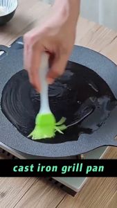 BBQ Grilling Pan Non-stick Oil Frying Baking Pan Outdoor Camping Kitchen Bakeware Household Tools