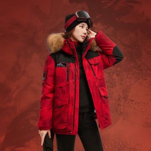 BOSIDENG | Red Extreme Cold Winter Insulated Down Jacket 90% Goose Down